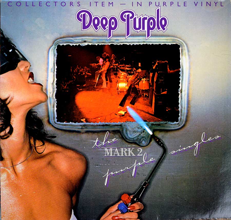 High Resolution Photo Album Front Cover of The Mark 2 Purple Singles https://vinyl-records.nl